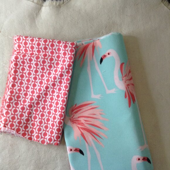 Lot of Misc Crafting Fabric; some vintage.  All different sizes and textures. - Picture 6 of 6